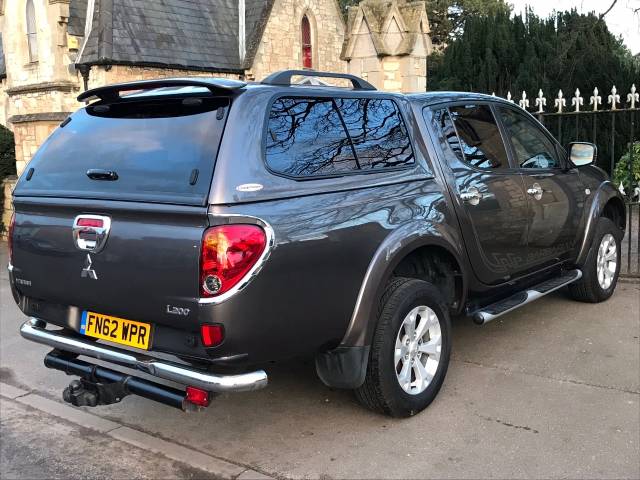 2012 Mitsubishi L200 2.5 Double Cab DI-D Barbarian Long bed leather  reverse camera Auto 176Bhp