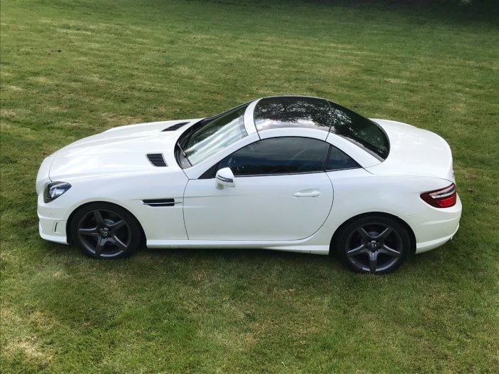 Mercedes-Benz SLK 2.1 SLK 250 CDI BlueEFFICIENCY AMG Sport 2dr Tip Auto Convertible Diesel White