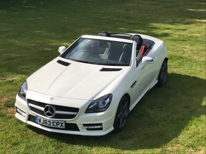 Mercedes-Benz SLK 2.1 SLK 250 CDI BlueEFFICIENCY AMG Sport 2dr Tip Auto Convertible Diesel White