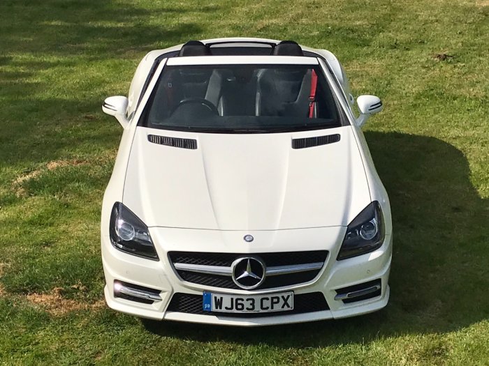 Mercedes-Benz SLK 2.1 SLK 250 CDI BlueEFFICIENCY AMG Sport 2dr Tip Auto Convertible Diesel White