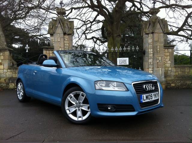 Audi A3 1.8 T FSI Sport 2dr Convertible Petrol Blue