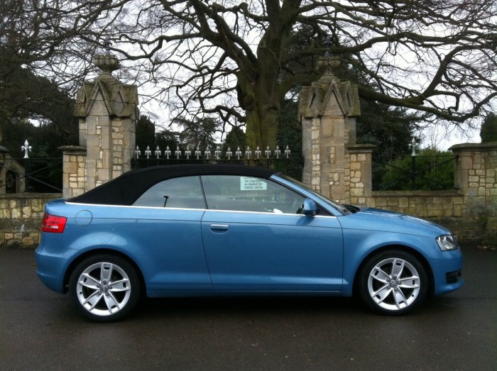 Audi A3 1.8 T FSI Sport 2dr Convertible Petrol Blue