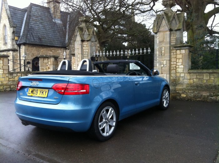 Audi A3 1.8 T FSI Sport 2dr Convertible Petrol Blue