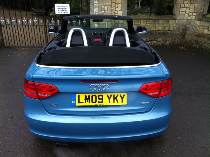 Audi A3 1.8 T FSI Sport 2dr Convertible Petrol Blue