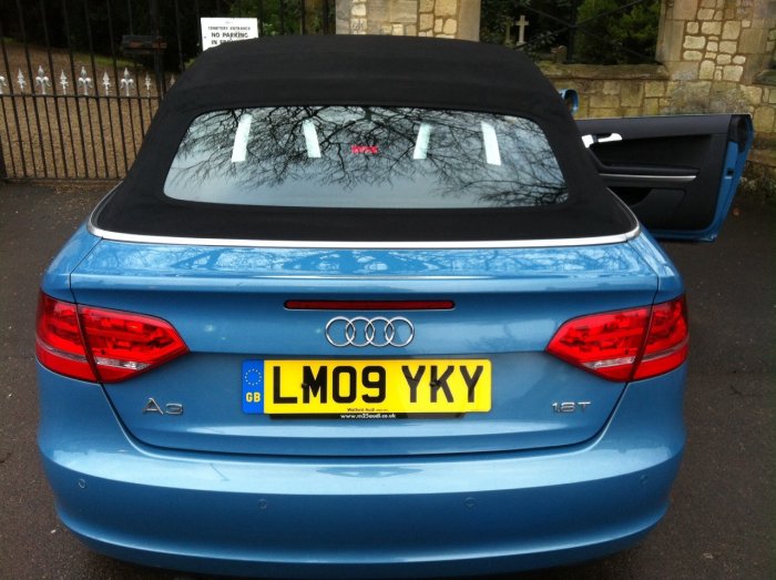 Audi A3 1.8 T FSI Sport 2dr Convertible Petrol Blue