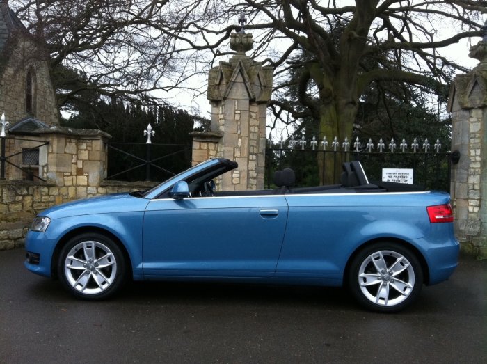 Audi A3 1.8 T FSI Sport 2dr Convertible Petrol Blue