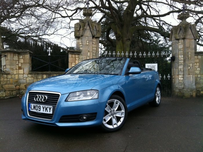 Audi A3 1.8 T FSI Sport 2dr Convertible Petrol Blue