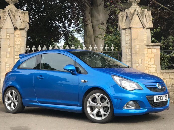 Vauxhall Corsa 1.6T VXR 3dr Hatchback Petrol Blue