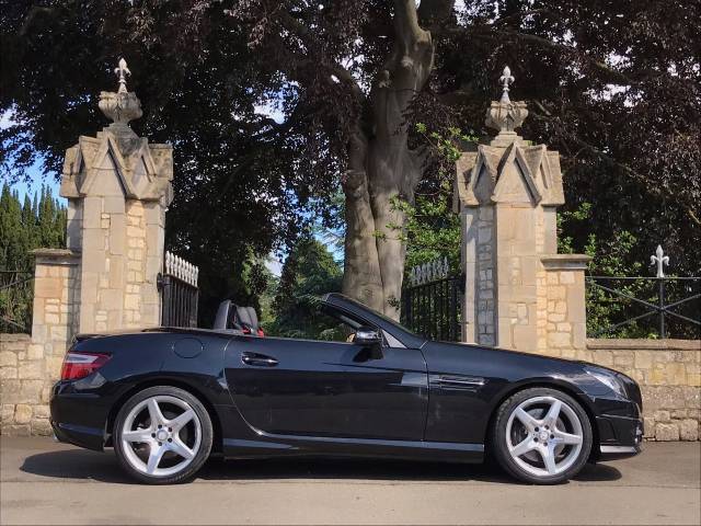 Mercedes-Benz SLK 2.1 SLK 250d AMG Sport 2dr Tip Auto Convertible Diesel Black