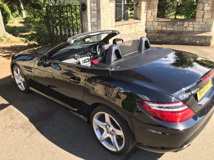 Mercedes-Benz SLK 2.1 SLK 250d AMG Sport 2dr Tip Auto Convertible Diesel Black