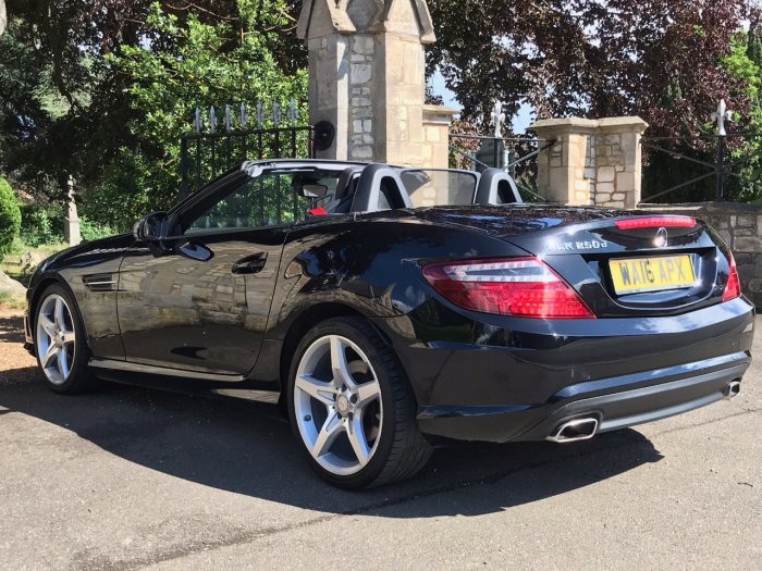 Mercedes-Benz SLK 2.1 SLK 250d AMG Sport 2dr Tip Auto Convertible Diesel Black
