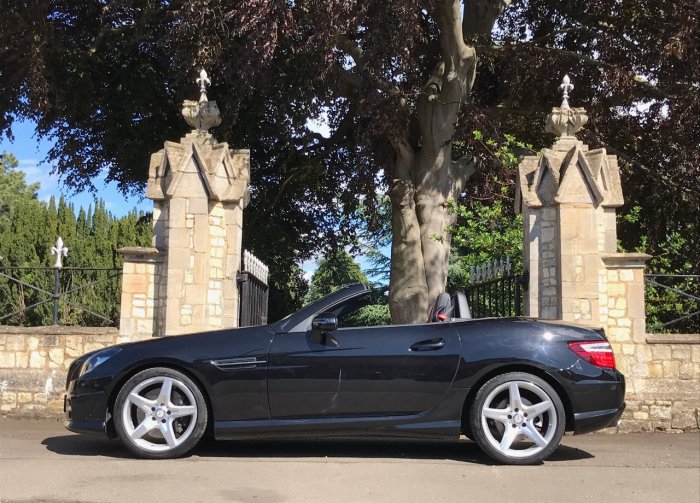 Mercedes-Benz SLK 2.1 SLK 250d AMG Sport 2dr Tip Auto Convertible Diesel Black