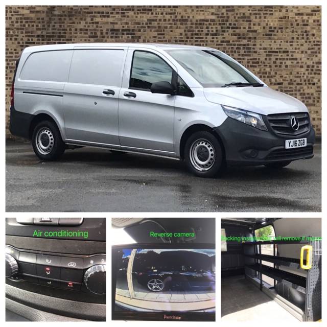 Mercedes-Benz Vito 1.6 111cdi Combi Van Diesel Silver