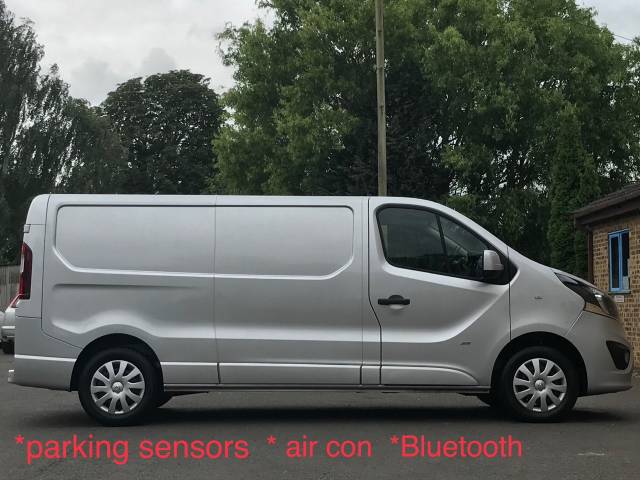 Vauxhall Vivaro 2900 1.6CDTI 120PS Sportive H1 Van Panel Van Diesel Silver