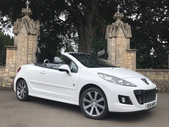 Peugeot 207 1.6 VTi Roland Garros 2dr Convertible Petrol White