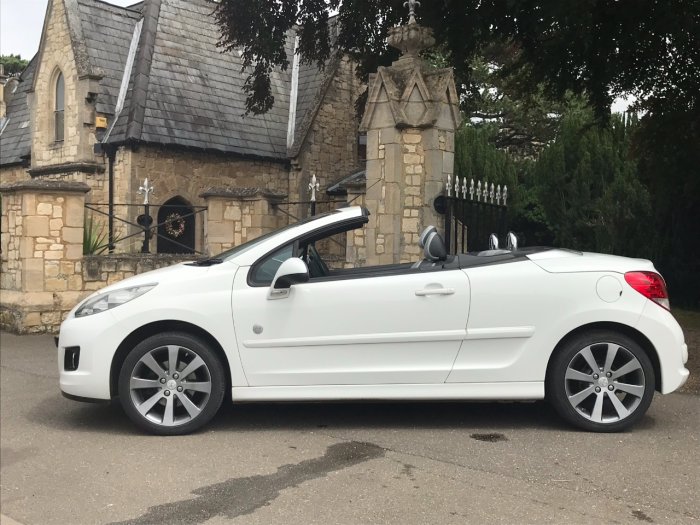 Peugeot 207 1.6 VTi Roland Garros 2dr Convertible Petrol White