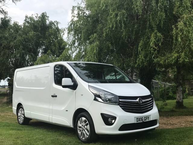 2016 Vauxhall Vivaro 2900 1.6CDTI 120PS Sportive H1 Van LWB Long Wheel Base