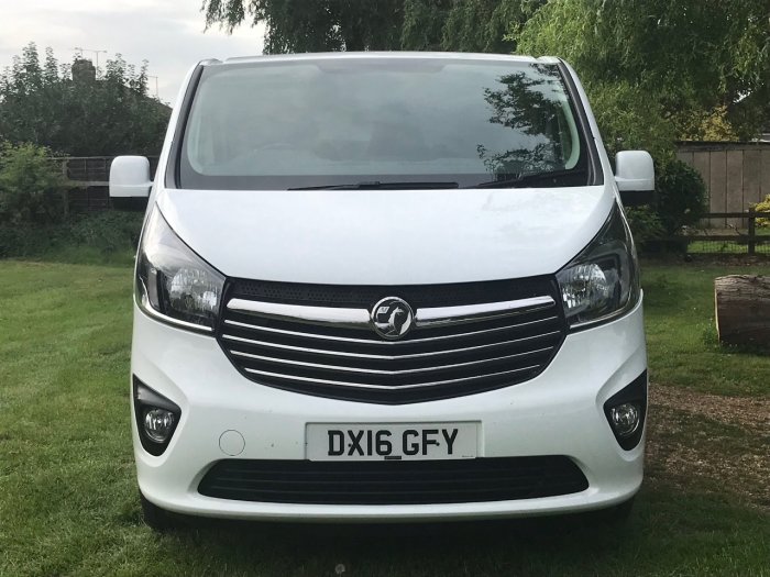 Vauxhall Vivaro 2900 1.6CDTI 120PS Sportive H1 Van LWB Long Wheel Base Panel Van Diesel White