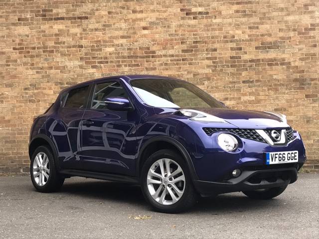 Nissan Juke 1.5 dCi N-Connecta 5dr ULEZ Hatchback Diesel Blue