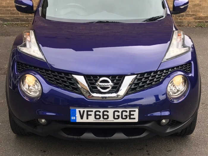 Nissan Juke 1.5 dCi N-Connecta 5dr ULEZ Hatchback Diesel Blue