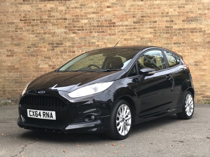 Ford Fiesta 1.0 EcoBoost 125 Zetec S 3dr Hatchback Petrol Black