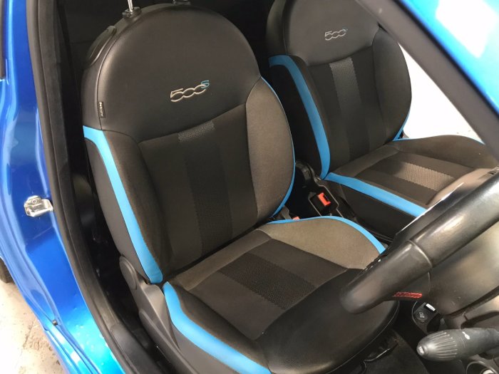 Fiat 500 1.2 S 2dr Convertible Petrol Blue