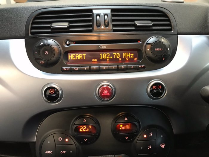 Fiat 500 1.2 S 2dr Convertible Petrol Blue