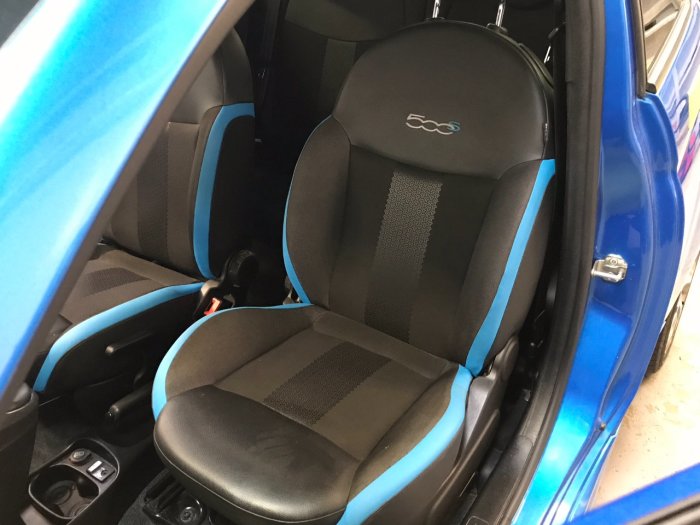 Fiat 500 1.2 S 2dr Convertible Petrol Blue