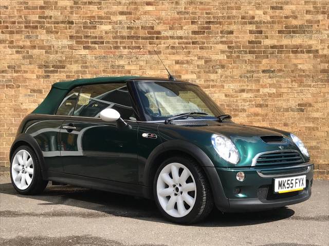 Mini Convertible 1.6 Cooper S 2dr Convertible Petrol Green