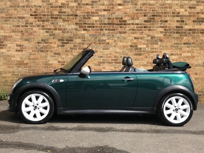 Mini Convertible 1.6 Cooper S 2dr Convertible Petrol Green