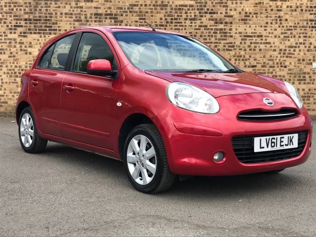 Nissan Micra 1.2 Acenta 5dr Hatchback Petrol Red