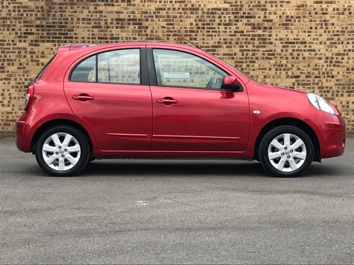 Nissan Micra 1.2 Acenta 5dr Hatchback Petrol Red