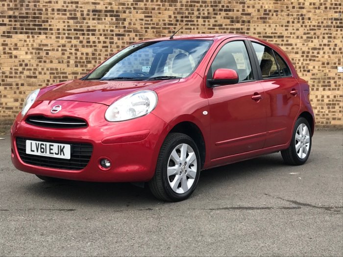 Nissan Micra 1.2 Acenta 5dr Hatchback Petrol Red