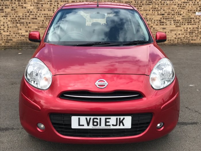 Nissan Micra 1.2 Acenta 5dr Hatchback Petrol Red