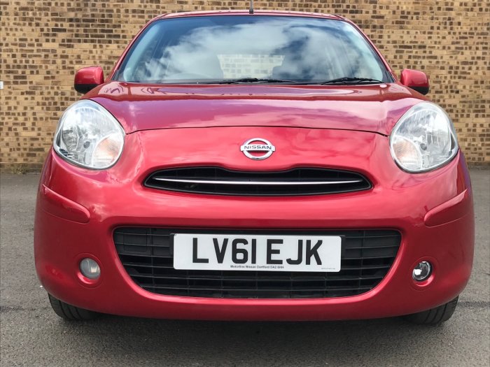 Nissan Micra 1.2 Acenta 5dr Hatchback Petrol Red
