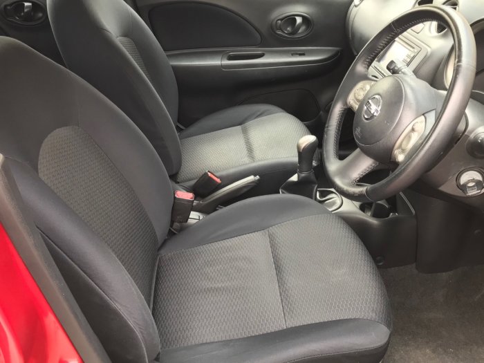 Nissan Micra 1.2 Acenta 5dr Hatchback Petrol Red