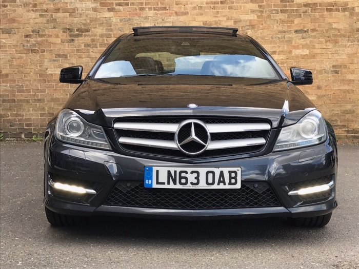 Mercedes-Benz C Class 2.1 C220 CDI BlueEFFICIENCY AMG Sport Plus 2dr Auto Coupe Diesel Black
