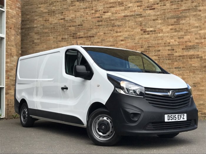 Vauxhall Vivaro 2900 1.6CDTI 115PS H1 Van Panel Van Diesel White