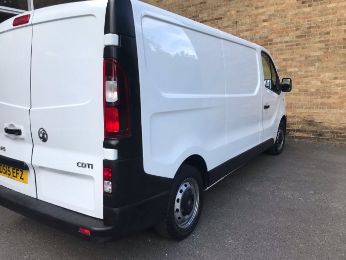Vauxhall Vivaro 2900 1.6CDTI 115PS H1 Van Panel Van Diesel White
