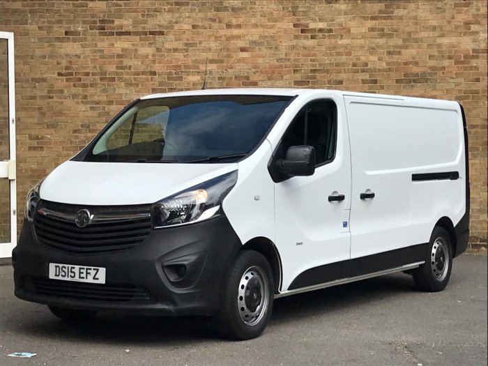 Vauxhall Vivaro 2900 1.6CDTI 115PS H1 Van Panel Van Diesel White