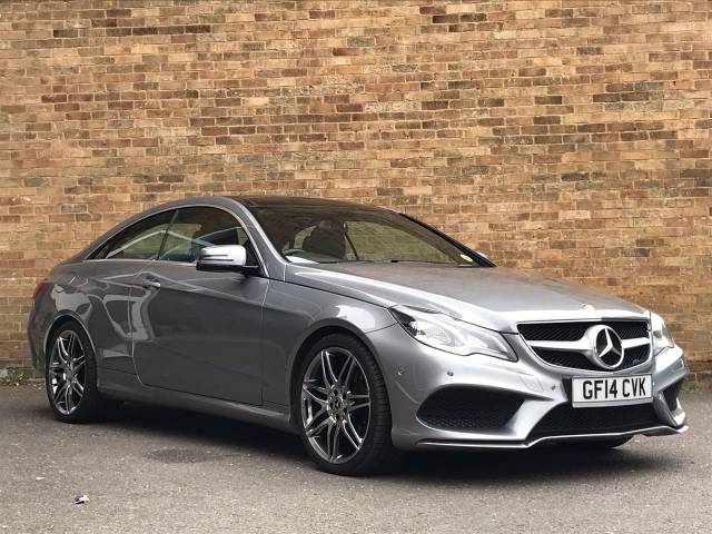 Mercedes-Benz E Class 2.1 E250 CDI AMG Sport 2dr 7G-Tronic Coupe Diesel Silver