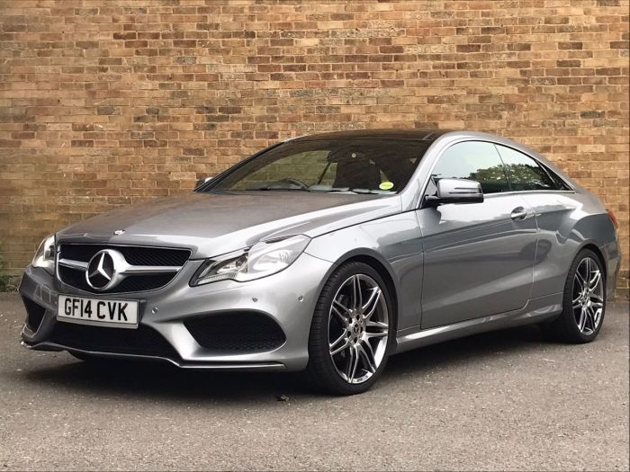 Mercedes-Benz E Class 2.1 E250 CDI AMG Sport 2dr 7G-Tronic Coupe Diesel Silver