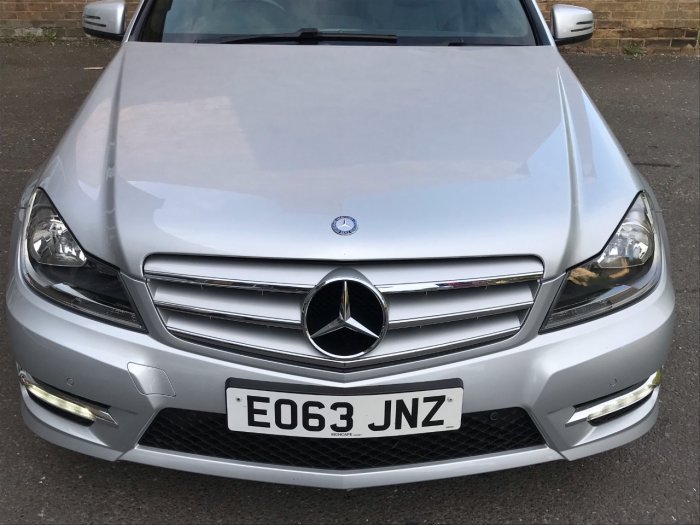 Mercedes-Benz C Class 2.1 C220 CDI BlueEFFICIENCY AMG Sport 4dr Auto Saloon Diesel Silver
