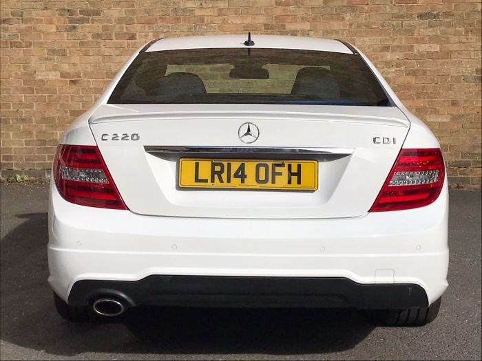 Mercedes-Benz C Class 2.1 C220 CDI AMG Sport Edition 2dr Auto Coupe Diesel White