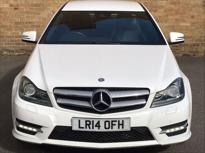 Mercedes-Benz C Class 2.1 C220 CDI AMG Sport Edition 2dr Auto Coupe Diesel White
