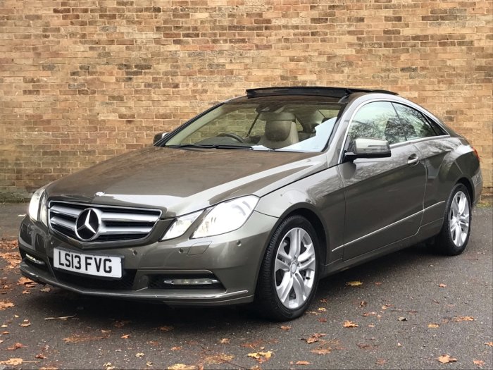 Mercedes-Benz E Class 2.1 E250 CDI BlueEFFICIENCY SE 2dr Tip Auto Coupe Diesel Grey