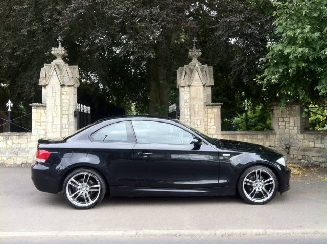 BMW 1 Series 3.0 125i M Sport 2dr Coupe Petrol Black