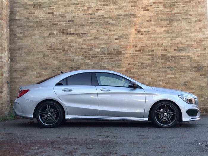 Mercedes-Benz CLA 1.6 CLA 180 AMG Sport 4dr Saloon Petrol Silver