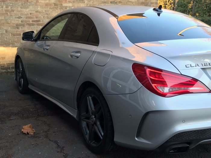 Mercedes-Benz CLA 1.6 CLA 180 AMG Sport 4dr Saloon Petrol Silver