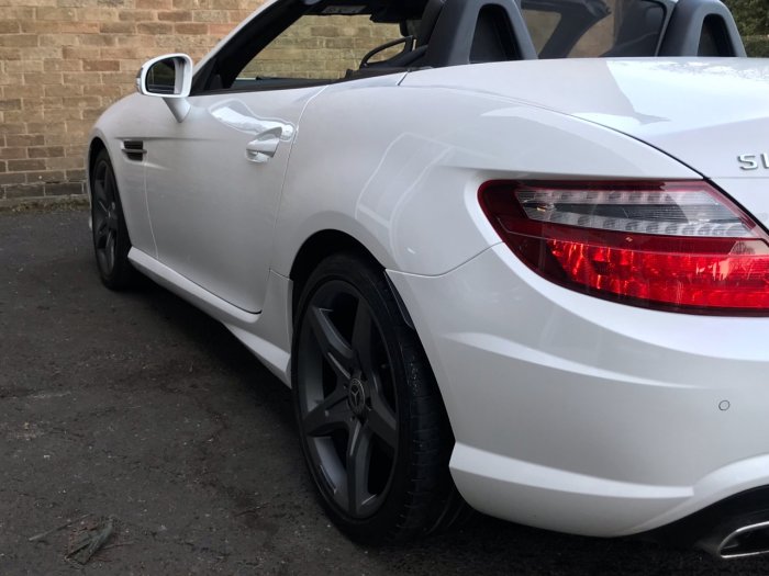 Mercedes-Benz SLK 200 1.8 SLK200 AMG SPORT BLUE-CIE Convertible Petrol White